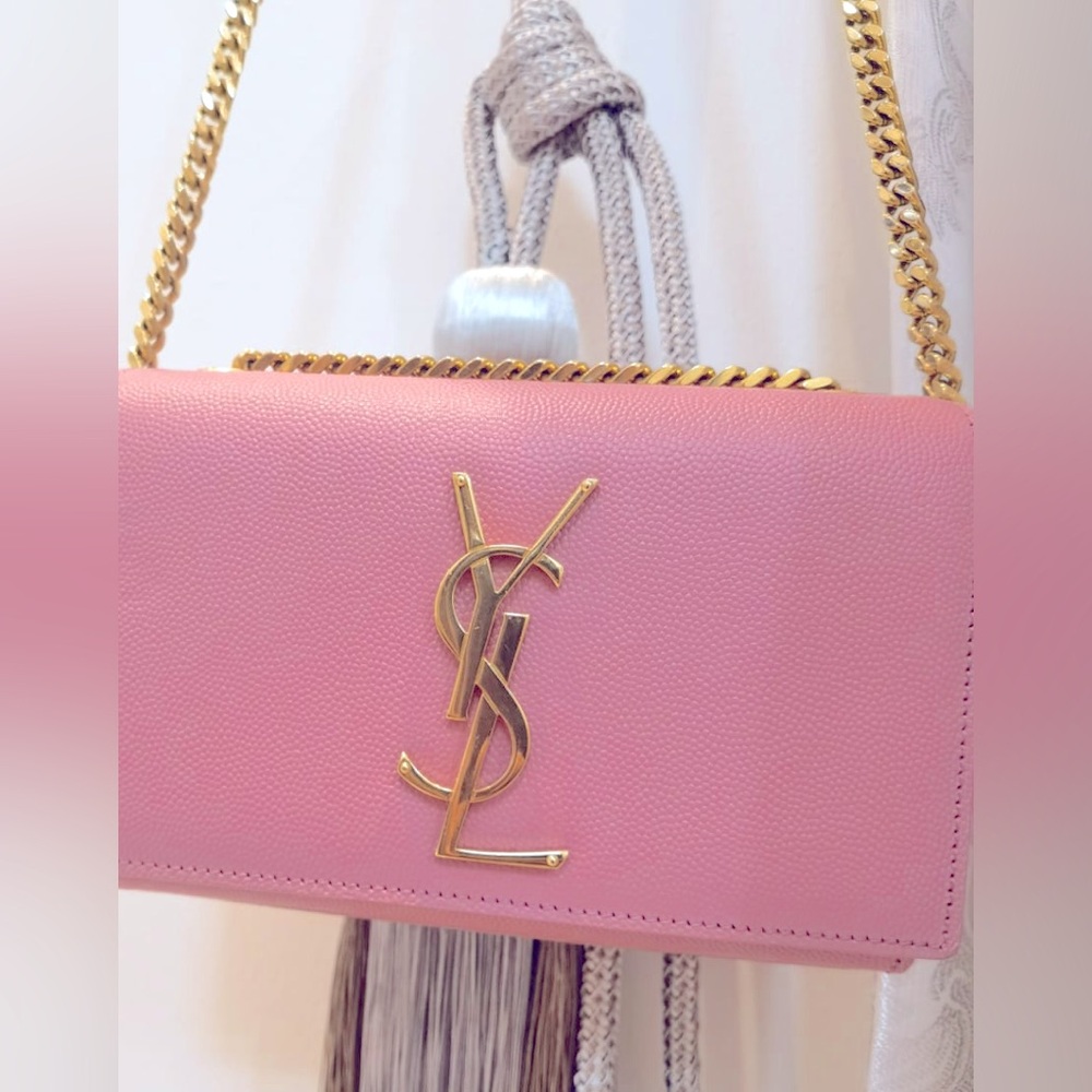 YSL BO Monogramme SL Bag (Pink)